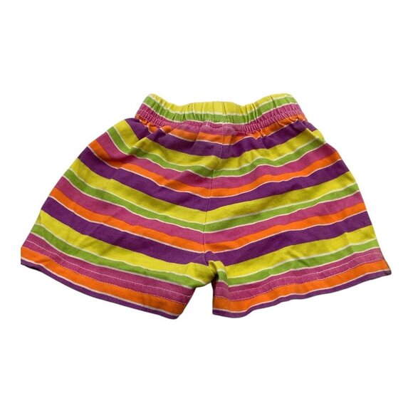 Lot Of 2 Infant Girls Shorts 3/6M Basic Editions & Kidgets Multicolor & Green - Picture 8 of 8